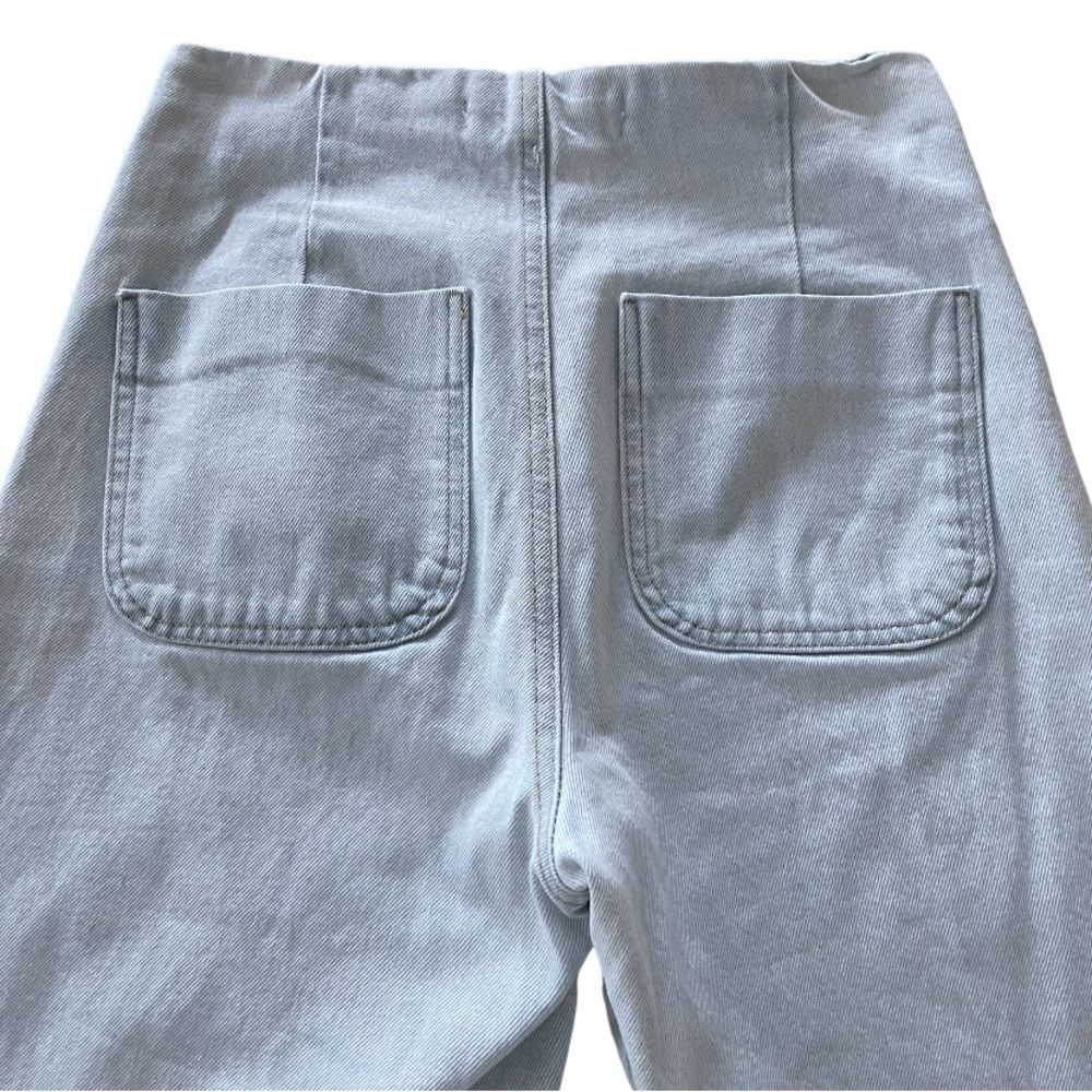 Zara Hi Rise Wide Leg Jeans - Picture 4 of 5